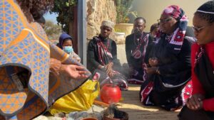 Traditional healer in Munsieville South