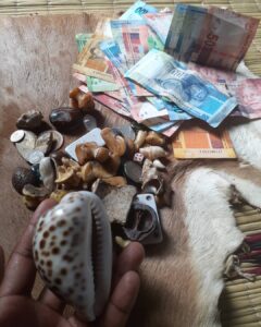 Traditional healer in Mohlakeng Ext 3